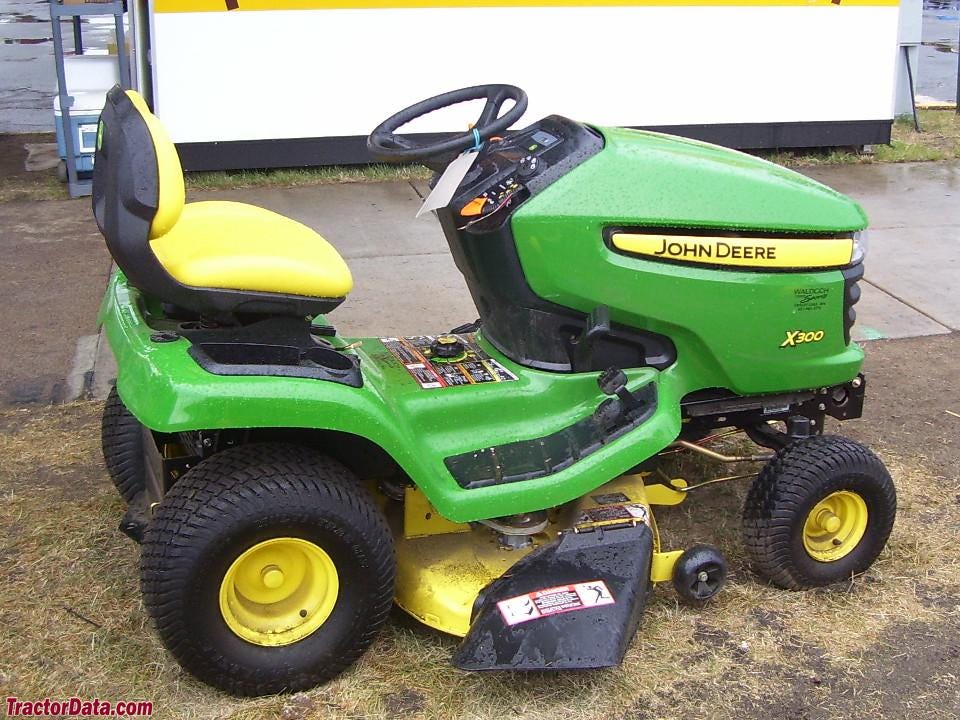 Deere X300 Old John Deere Lawn Mowers For Sale Deere X300 Manual