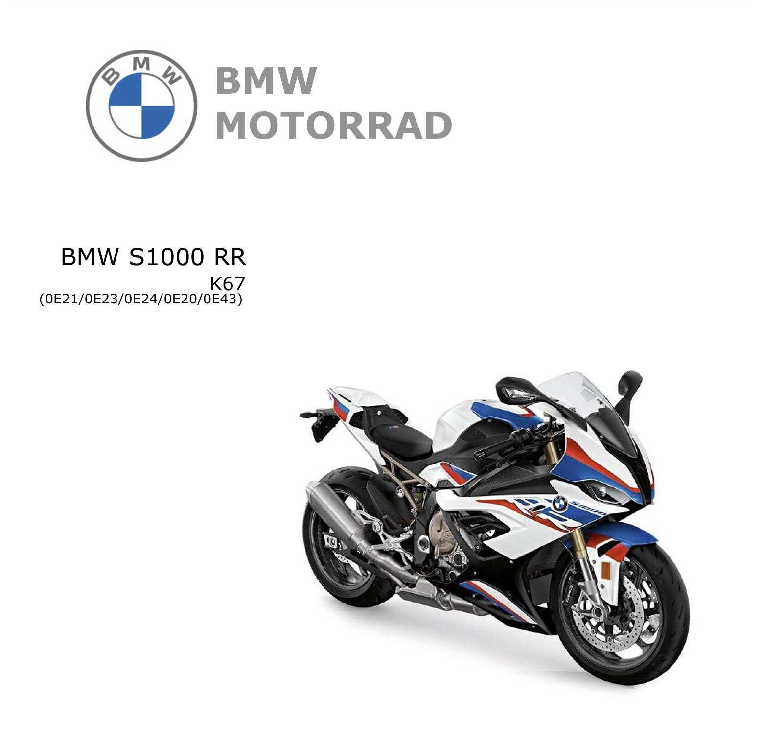 Bmw s 1000 rr manual - Etsy 日本
