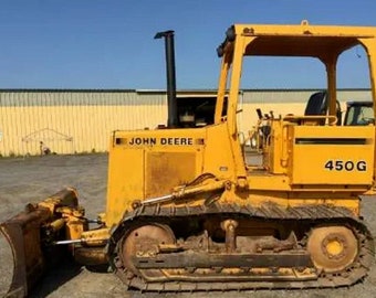 John Deere 450G, 455G, 550G, 555G, 650G Crawler Technical Manual TM1404 PDF