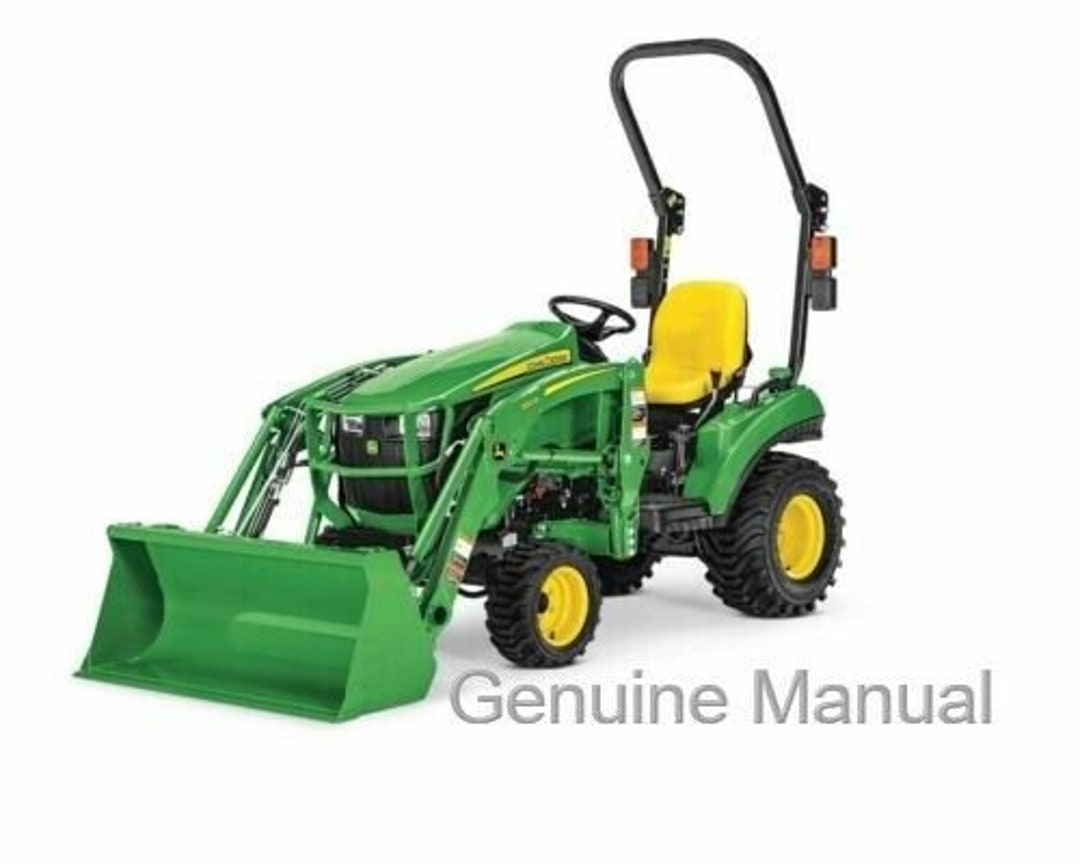 John Deere 1023E 1025R 1026R Compact Tractor Service Repair Manual PDF