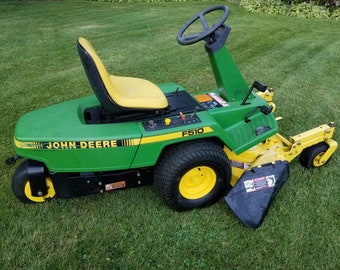 John Deere F510 F525 Kosiarki czołowe do użytku domowego TM1475 Instrukcja techniczna PDF