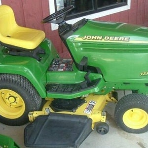 Manual de servicio del tractor de jardín John Deere 325, 335 y 345 TM1760 (PDF)