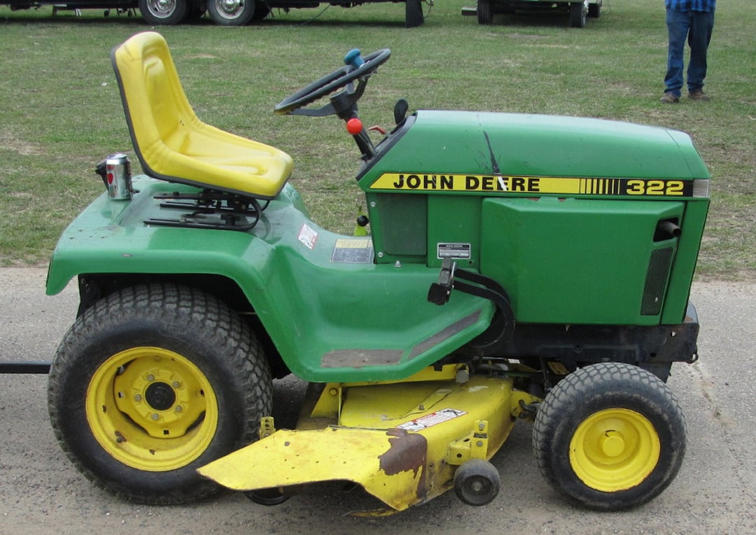 John Deere 322 330 332 430 1591 lawn mower tractor tech service manual