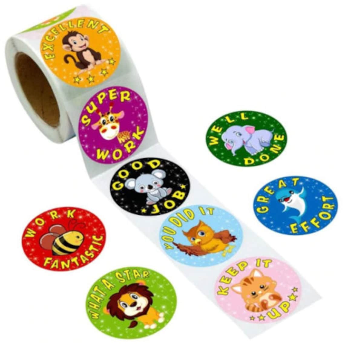 Reward Stickers 25mm Kids Children Teachers Parents Labels Etsy