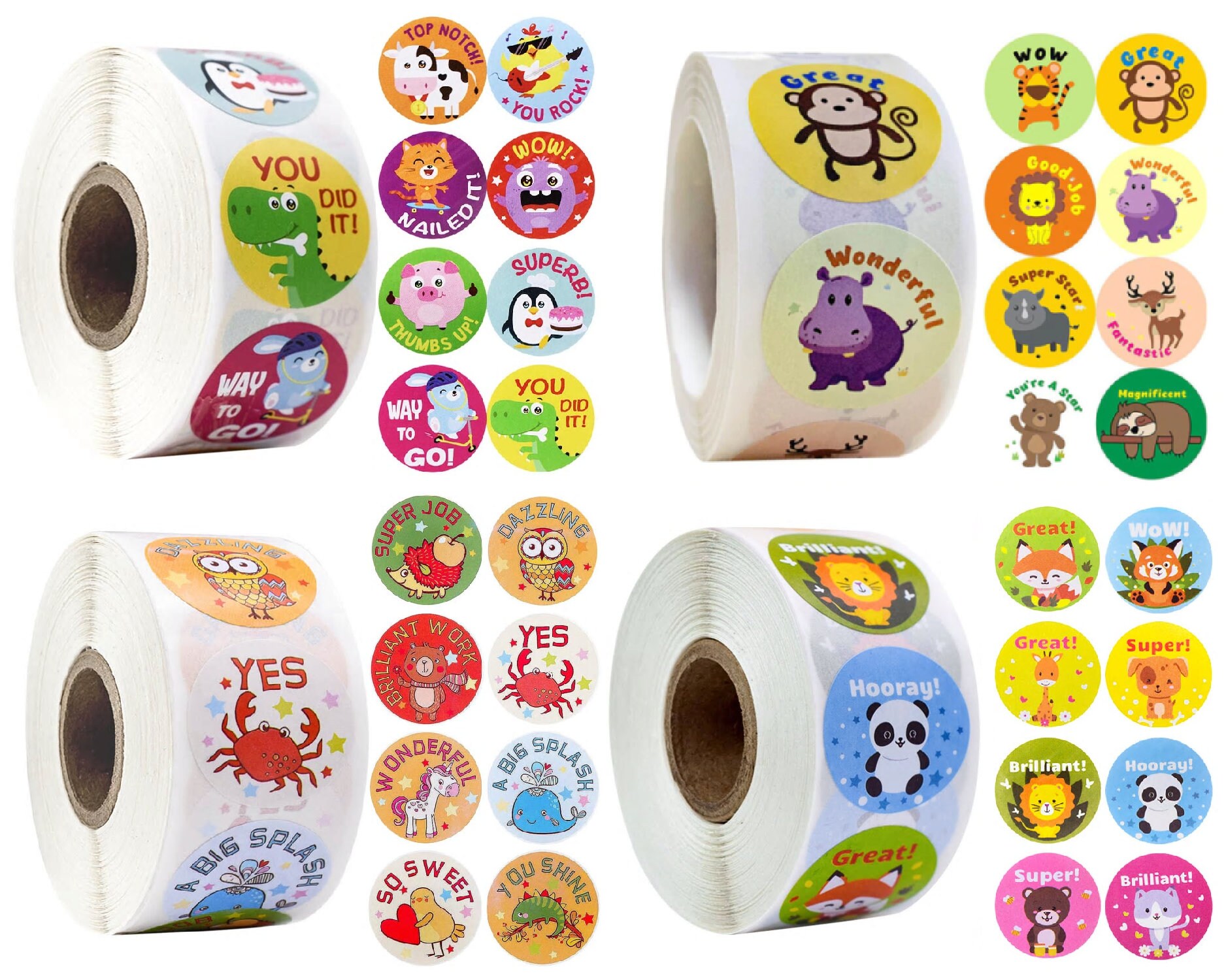 Reward Stickers 25mm Kids Children Teachers Parents Labels Etsy UK