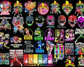Download Power Rangers Svg Etsy