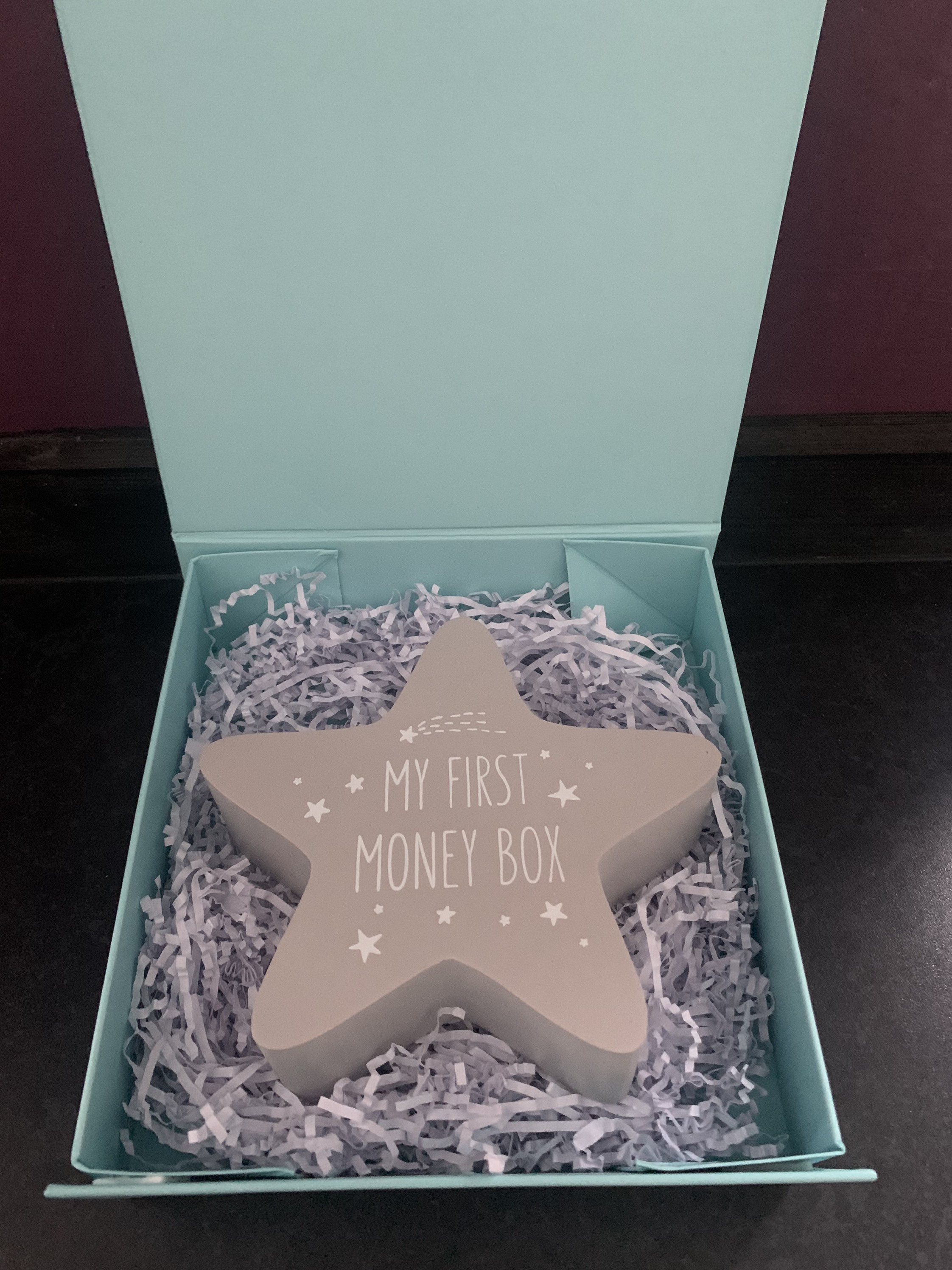 Babys First Money Box Etsy