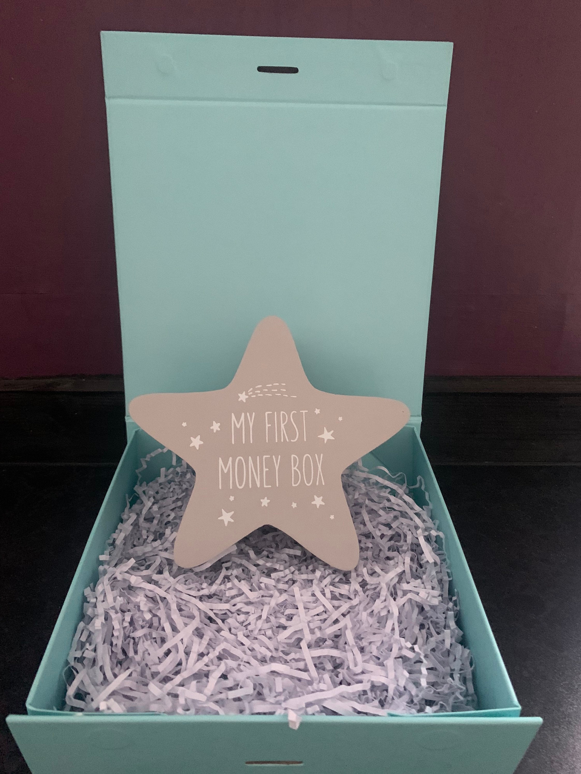 Babys First Money Box Etsy