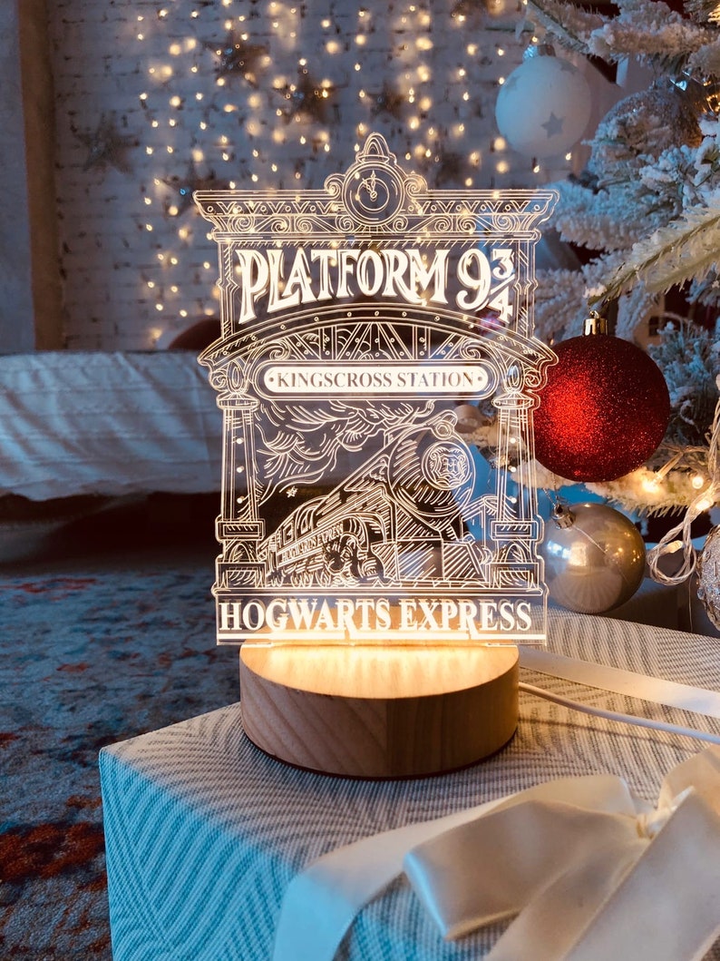 Harry Potter Light Harry Potter Lamp Table Night Lights | Etsy