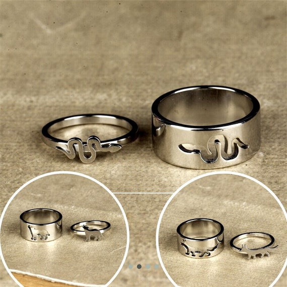 Matching Couple Rings, Couple Rings - Etsy | Matching couple rings, Couples  ring set, Promise rings for couples