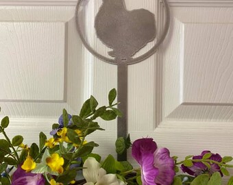 Chicken Wreath Hook, Chicken wreath holder, Farmhouse Wreath Hook, Door Hanger, Farm life wreath Hanger, Door Hanger