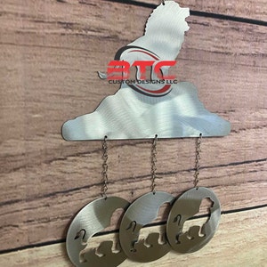 lion Wind Chime, Wildlife Chime, Safari yard art, Safari wind chime, Lion yard art,
