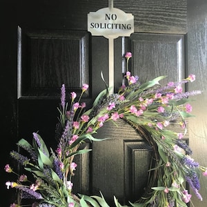 No Soliciting, No Soliciting Kranzhaken, Kranzhaken, Türkranzhaken