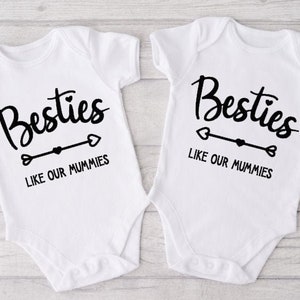 Matching best store friend baby clothes
