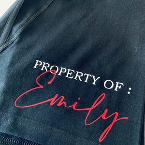 Personalised 'Property Of' Boxers, Valentine's Day Gift for Him