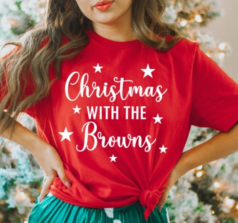 red christmas shirt