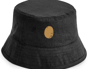 Potato Bucket Hat – Embroidered Veggie Hat | Spud Life Aesthetic | Hilarious Gift for Farmers & Foodies