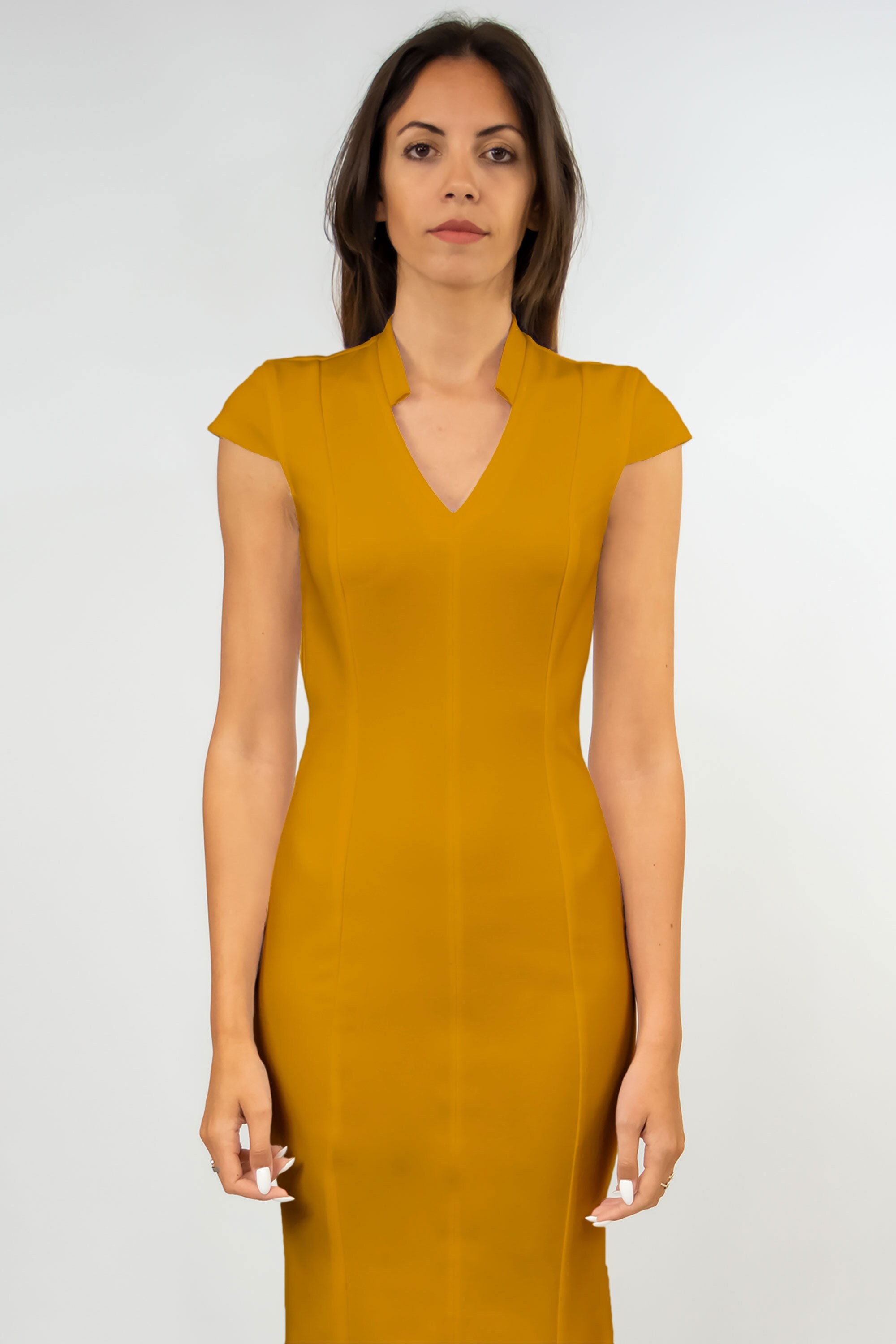 XXL Detail Cap Sleeve Dress - Ready-to-Wear 1ABQRB