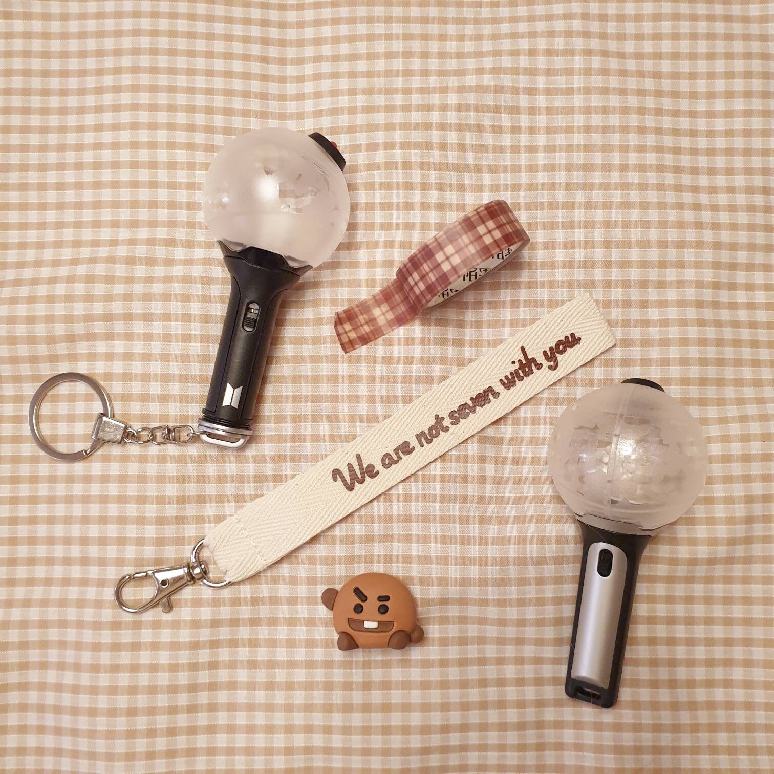 BTS Lightstick Hand Strap Army Bomb Wrist Strap Keychain Etsy UK