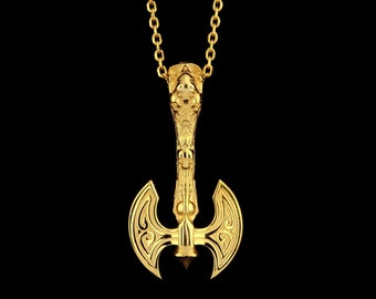 アクセサリー Worlds End Pagan Pendant (Gold) Oberon Zell Penkhaduce Wizardry Symbol Silver and Gold