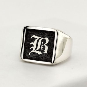Anillo de nombre personalizado, Anillo personalizado de plata, Anillo de declaración, Anillo personalizado, Anillo personalizado, Anillo de nombre, Regalo de Navidad, Regalos para ella