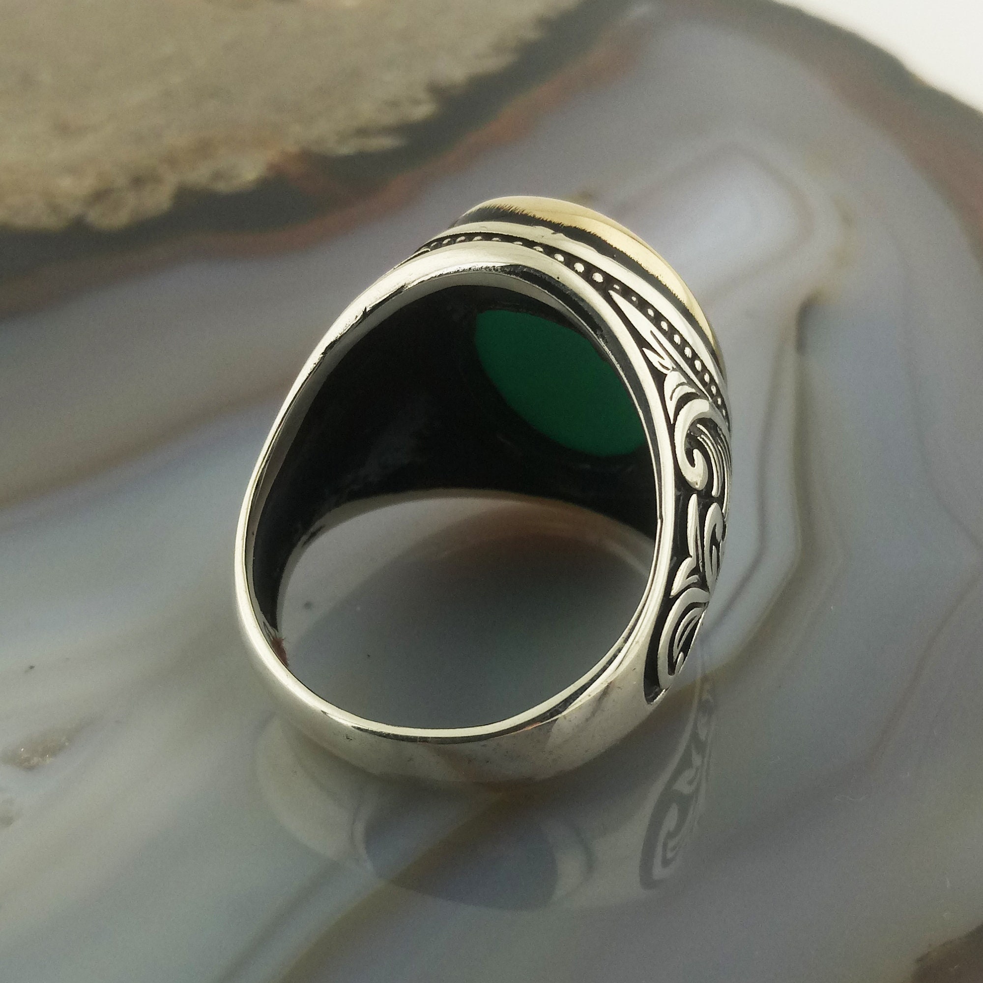 Green Stone Silver Men's Ring,green Stone Silver Ring,handmade Silver Ring,gift Ring for Boyfriend,silver Ottoman Ring,birthday Ring for Man - Etsy Green Stone Silver Men's Ring,green Stone Silver Ring,handmade Silver Ring,gift Ring for Boyfriend,silver Ottoman Ring,birthday Ring for Man - Etsy