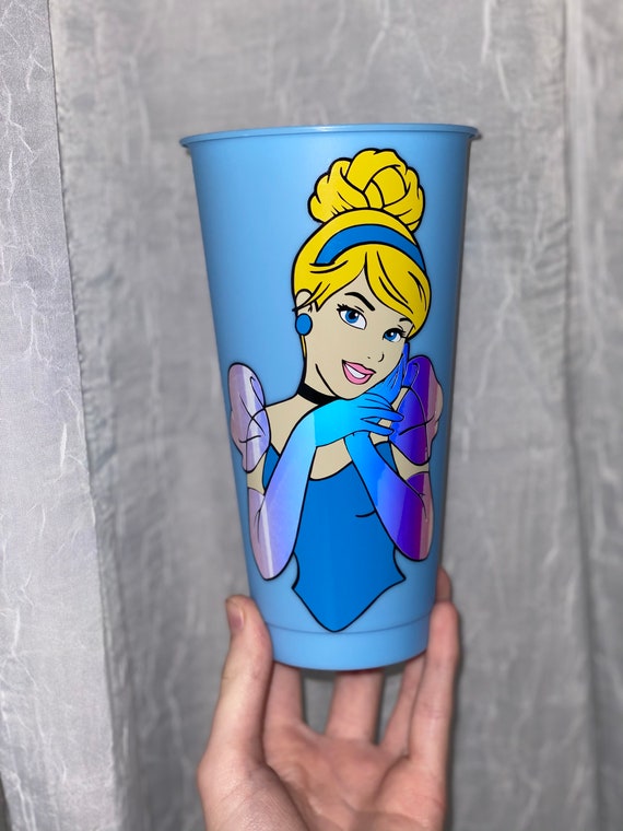 Cinderella Cup Disney Princess Cup Princess Cinderella Cup Etsy