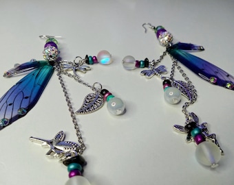 Fae of the Forest Fairy Wing Earrings