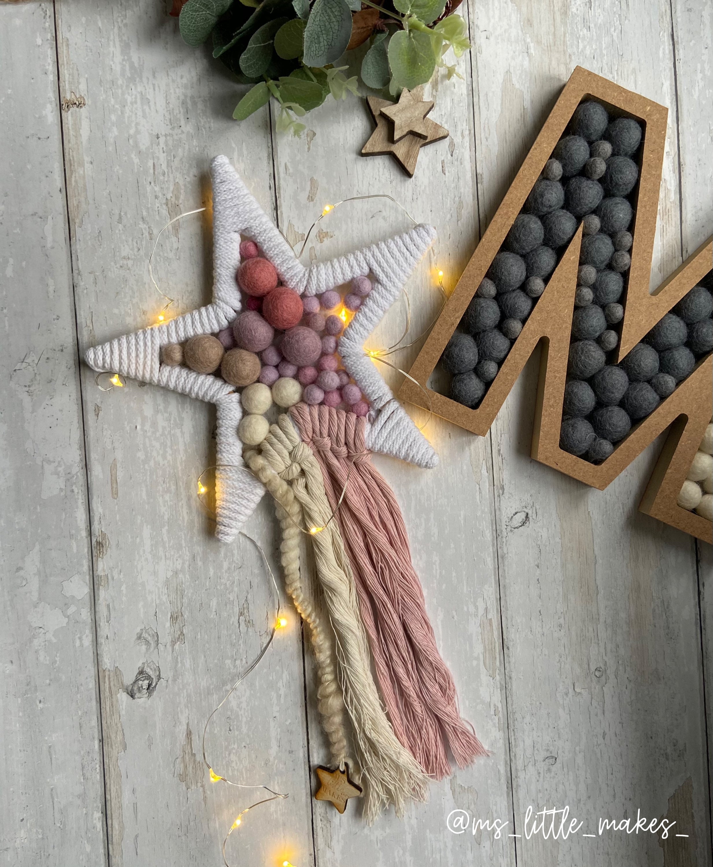 Shooting star wall decor wall hanging Home decor Keepsake Etsy