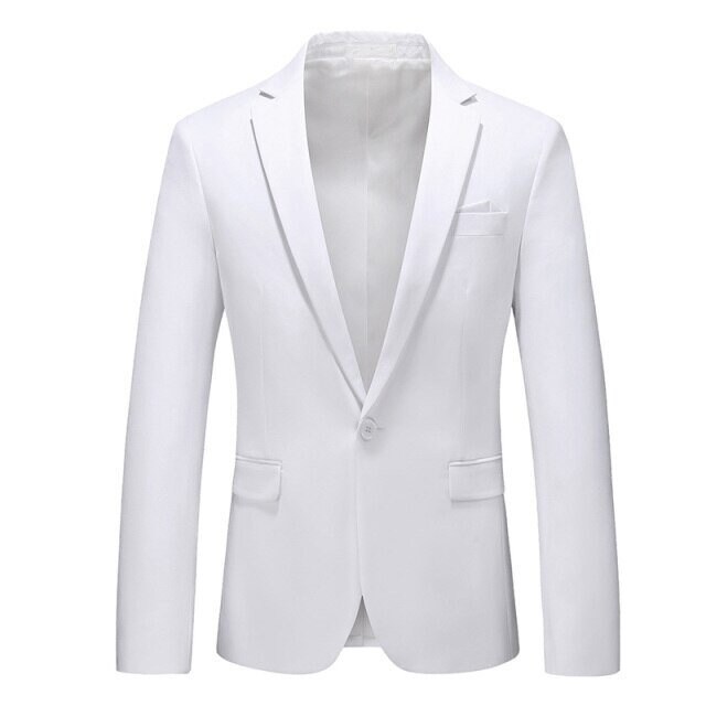 WHITE JACKET MENS Blazer Jacket Perfect Your Look With This Mono