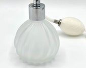 Pure White Pearl Perfume Atomizer Spray Bottle Vintage Perfume Bottle Spray Atomizer Bottles Classic Sprayer with Air Bulb