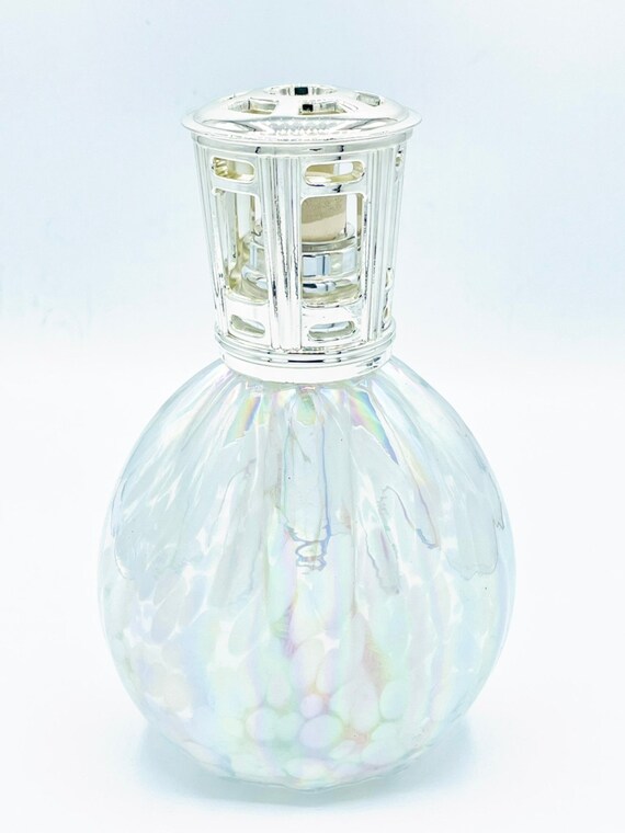 Shell White Fragrance Oil Lamp Glass Fragrance Effusion Lamp Etsy
