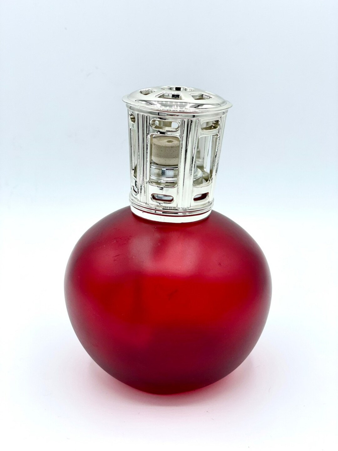 Red Apple Fragrance Oil Lamp Glass Fragrance Effusion Lamp Catalytic