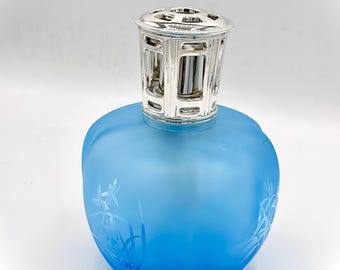 Lampada profumata Bleu Horizon Effusion – Lampada aromatica catalitica in vetro per la purificazione dell'aria