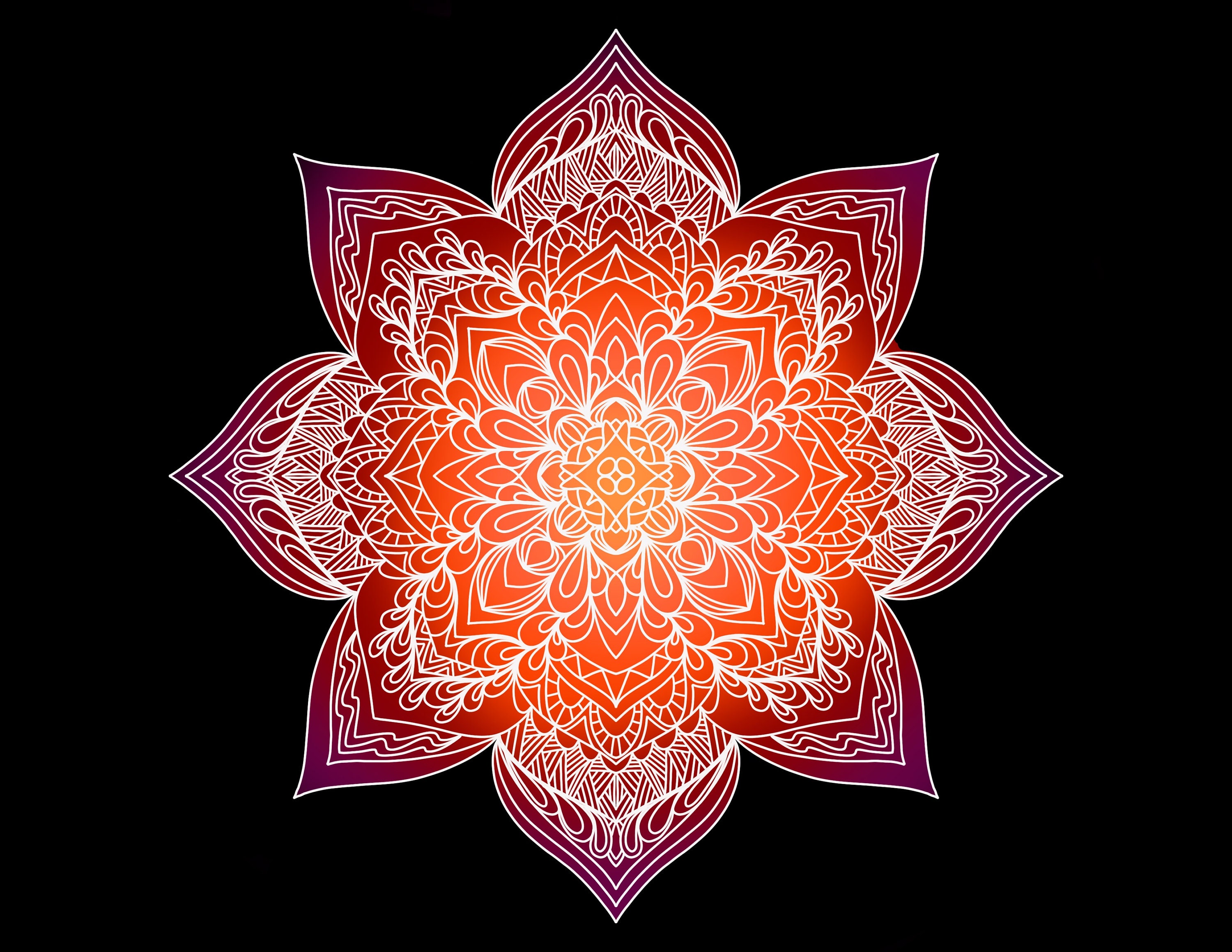 Mandala Coloring Pages Zentangle Original Art jpeg and pdf | Etsy