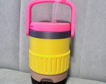 Teacher Pencil 12oz Can Cooler Koozie with Handle, For Sodas &. Sparkling Water, Great Teacher Gift