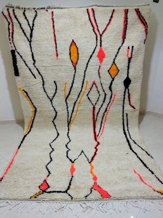 Exquisite traditional carpet,Azilal carpet handmade carpet, dimensions 300*185