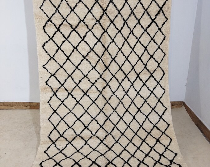 traditional Moroccan carpet, Berber carpet, Beni Ouarin carpet, morocco rug carpet, Wall Tapistry vintage size 250*140 cm