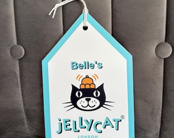 Personalised Jellycat Replica Display Signs