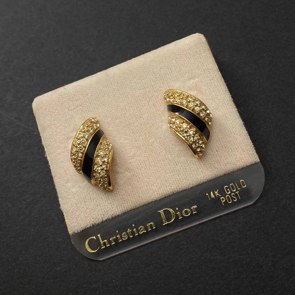 Dior Earrings Etsy