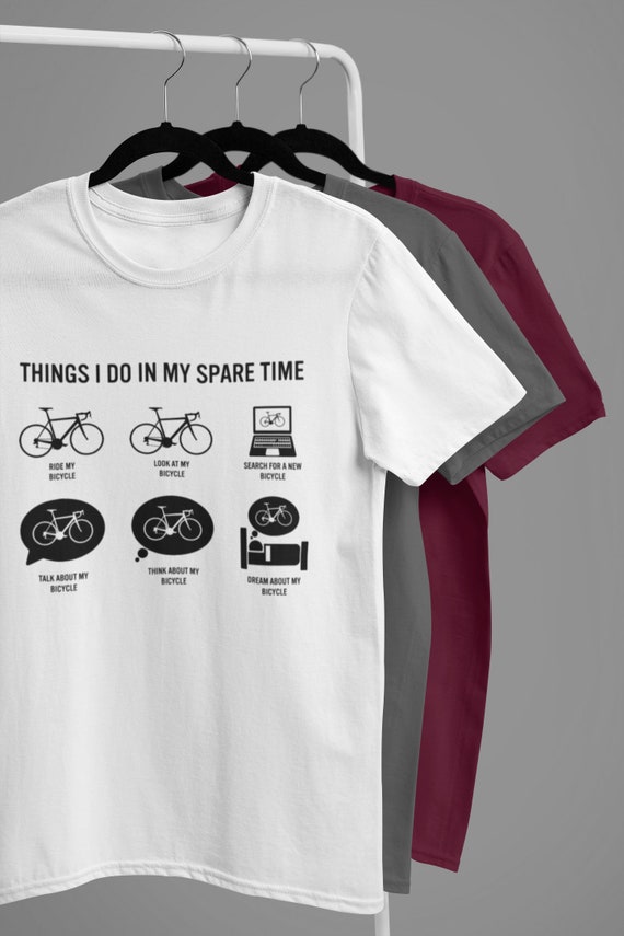 T shirt fiets print new arrivals