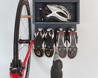 Handmade Wall Mounted Bike Rack Bike Rack Christmas Gifts Bicycle Storage Shelf Home Gym Organiser Peloton Bike Accessories Shelf Etsy