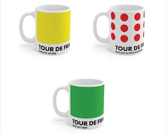 Tour de France Coffee Mug: Cycling Gift for Cyclists