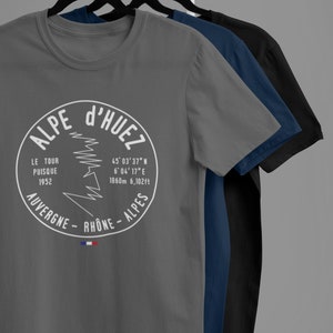 Alpe d'Huez cycling t shirt / Christmas gifts for cyclists / Birthday gifts for cyclists / Birthday gifts / Cycling t shirts / Biking gifts