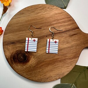 Notebook Earrings | Back to School Clay Earrings | Teacher Earrings | Handmade Earrings | Gifts for teachers | Handmade Jewelry