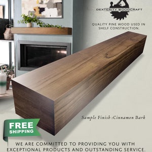 Fireplace Mantel, Floating Shelf, Bedroom Shelving, Bathroom Shelves, Custom Mantel, Modern Mantel, Wood Beam, Wooden Shelf