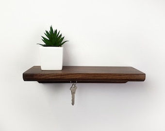 Magnetic Key Holder for Wall, Entryway Key Organizer Shelf, Wall Mounted Key Hanger, Modern Key Rack, Housewarming Gift, Mail and Key Shelf