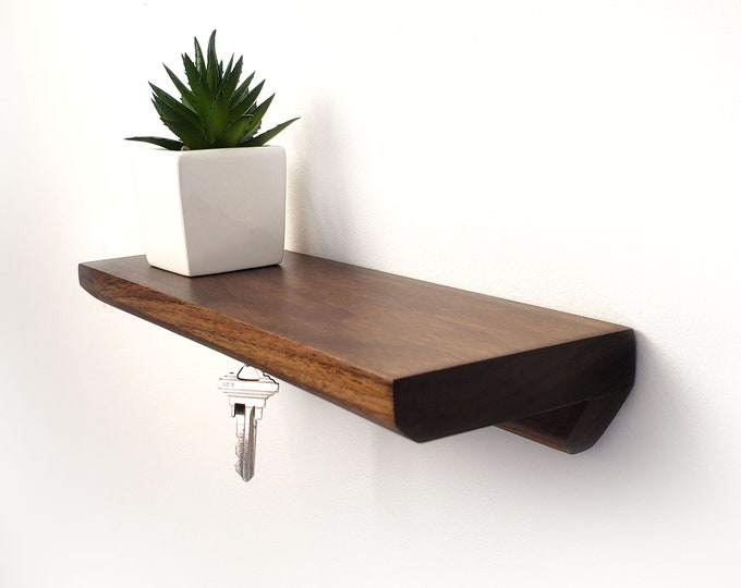 Floating Key Holder Shelf, Magnetic Key Holder Shelf, Key Holder for Wall, Wall Mounted, Key Hanger, Entryway, Key Organizer