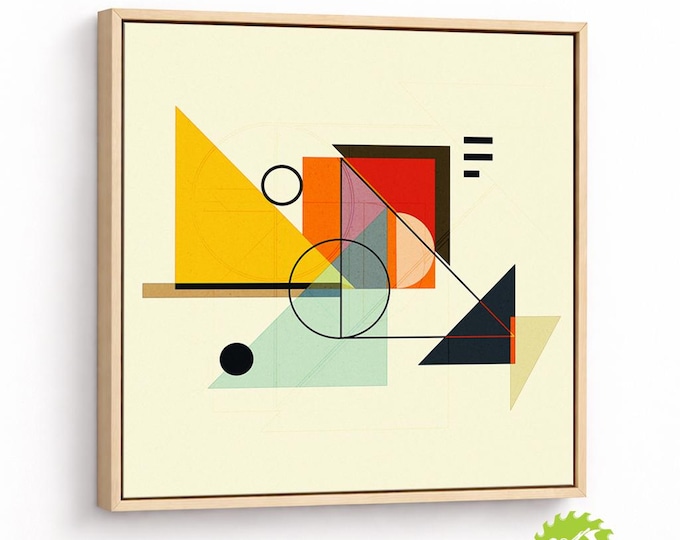 Minimalist Abstract Wall Art, Geometric Design Print, Contemporary Living Room Decor, Modern Artwork, Geometric Abstract Print