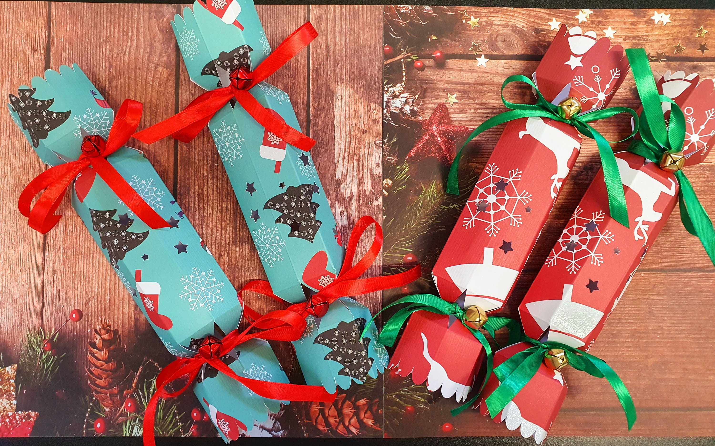 Christmas Cracker Svg Easy To Make Christmas Decorations Etsy